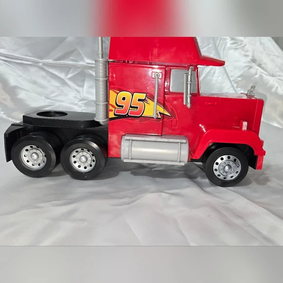 Red Toy Truck for Kids - Picture 3 of 5